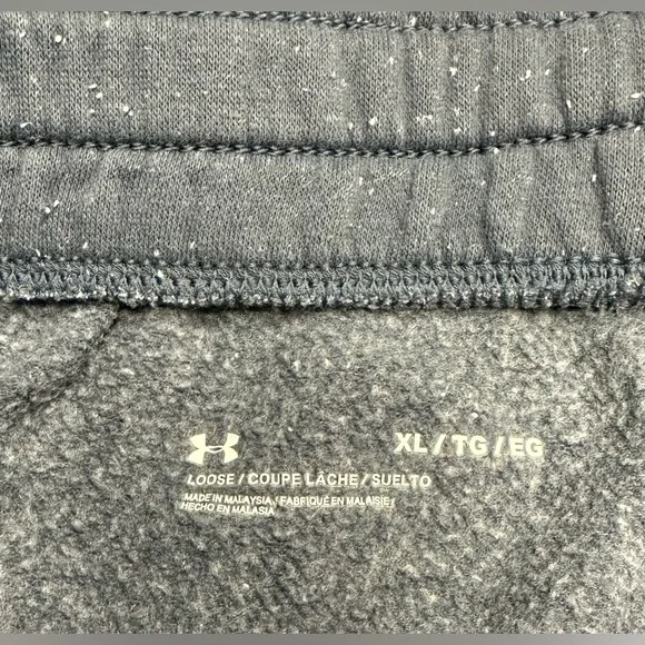 Woman’s Under Armour Navy/Grey Speckled Track Suit - Picture 9 of 16